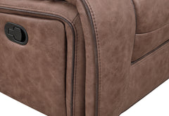U2250 - Console Reclining Loveseat - Brown