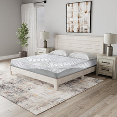 8 Inch Memory Foam - California King Mattress - White