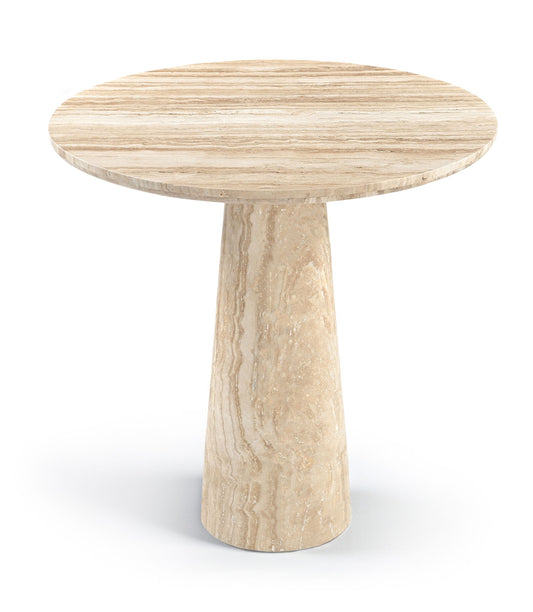 Fontelina - 30" Genuine Marble Bistro Dining Table