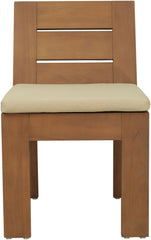 Mirella - Water Resistant Fabric Upholstered Outdoor Patio Dining Side Chair