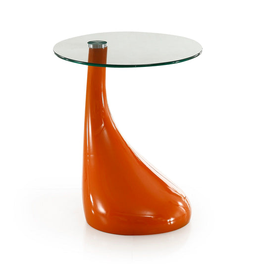Lava - Accent Table With Curved Base