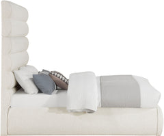 Adam - Boucle Fabric Bed With 70.5" Headboard