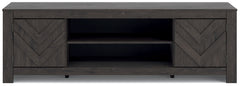 Cayboni - LG TV Stand With Fireplace Option