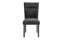 D2502 - 7 Piece Dining Room Set (Table And 6 Chairs) - Black