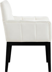 Adrian - Dining Arm Chair (Set of 2) - Black Legs