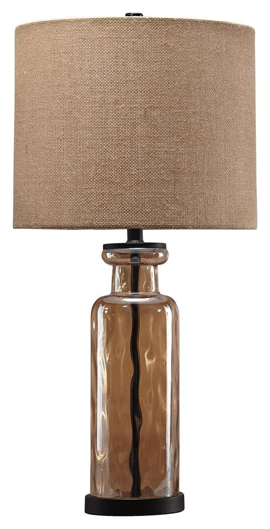 Laurentia - Glass Table Lamp - Champagne