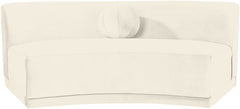 Avra - Velvet Performance Fabric Upholstered Armless Sofa