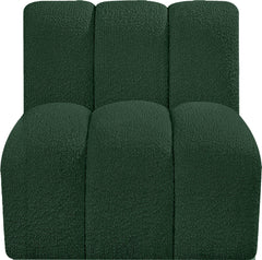 Arc - Boucle Fabric Straight Chair