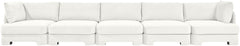 Hammond - Velvet Performance Fabric Upholstered 5 Piece Sofa
