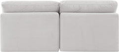 Indulge - Velvet 2 Seat Modular Armless Sofa
