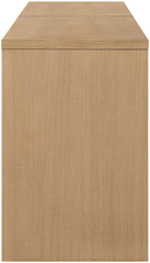 Avro - Solid Wood And Oak Veneer Desk