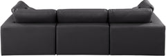 Comfy - Faux Leather Modular Sofa 3 Seats