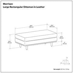 Morrison - Handcrafted Ottoman
