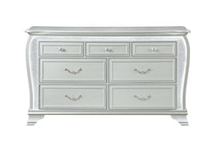 Aria - Dresser With LED - Silver