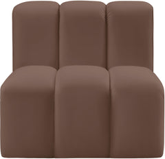 Arc - Faux Leather Straight Chair