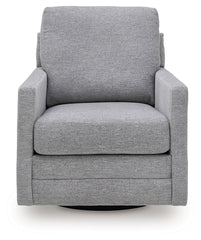 Freybourne Next-Gen Nuvella - Swivel Accent Chair - Pewter