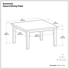 Eastwood - Handcrafted Dining Table