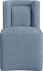 Duvina - Chenille Performance Fabric Dining Chair (Set of 2)