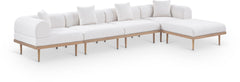 Laguna - 5 Piece 106.5" Upholstered Outdoor Patio Modular Sectional