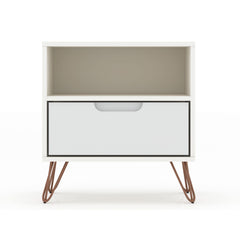 Rockefeller - Nightstand With 1 Drawer - White