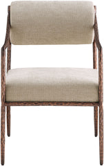 Bastille - Upholstered Dining Arm Chair (Set of 2) - Bronze Frame