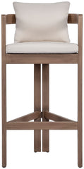 Newport - Water Resistant Fabric Upholstered Outdoor Patio Bar Stool