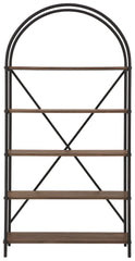 Galtbury - Bookcase - Brown / Black
