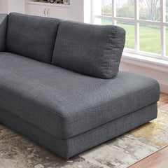 Glander - Cozy Sectional Sofa Right Facing - Gray