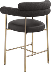 Blake - Counter Stool With Bronze Legs (Set of 2)