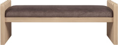 Sonia - Bench With Natural Base