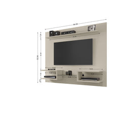 Plaza - TV Panel With Decorative Shelves