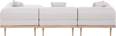 Laguna - 4 Piece 106.5" Upholstered Outdoor Patio Modular Sectional