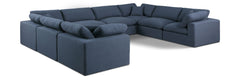 Comfy - 8 Piece Linen Modular Sectional