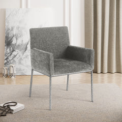 Reeves - Dining Chair With Silver Legs (Set of 2)