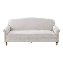 Loveseat Sofa, 2 Seater Couch With Rolled Arms