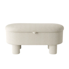 Storage Ottoman Upholstered Bench With Lift Top Storage For Bedroom