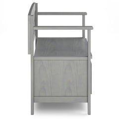Amherst - Entryway Storage Bench - Gray
