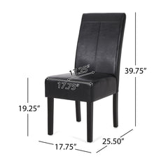 Pertica - Dining Upholstered Armless Chairs (Set of 2)