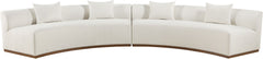 Avanti - 182.5" Chenille Fabric Upholstered 2 Piece Modular Sectional