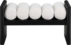 Waverly - Bench With Black Frame