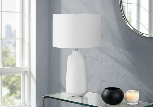 Lighting, Table Lamp, Ceramic, Modern - Cream