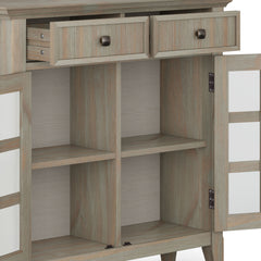 Acadian - Entryway Storage Cabinet - Light Brown