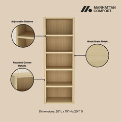 Rivington - Open Bookcase