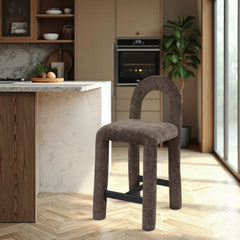 Amari - Chenille Fabric Stool
