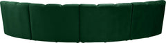 Infinity - 4 Piece Velvet Modular Sectional