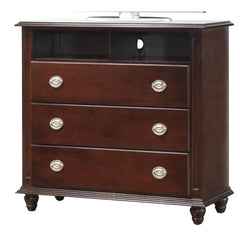 Media Storage Chest - Cappuccino