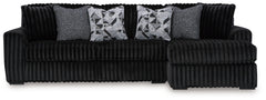 Midnight-Madness - 4 Piece Sectional Set