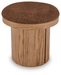 Lewisen - Accent Ottoman - Clay