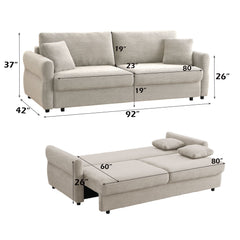 Haran - Pull Out Sleeper Sofa With Storage