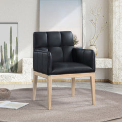 Adrian - Dining Arm Chair (Set of 2) - Light Brown Legs